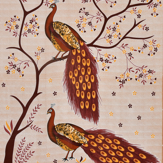 Sanganeri Jaipuri Printed Double Size Bedsheet With 2 Pillow Covers