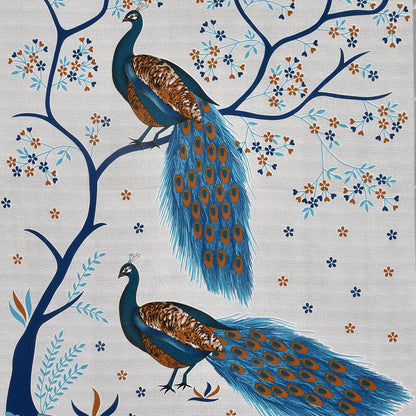 Sanganeri Jaipuri Printed Double Size Bedsheet With 2 Pillow Covers