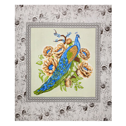 Sanganeri Jaipuri Printed Double Size Bedsheet With 2 Pillow Covers