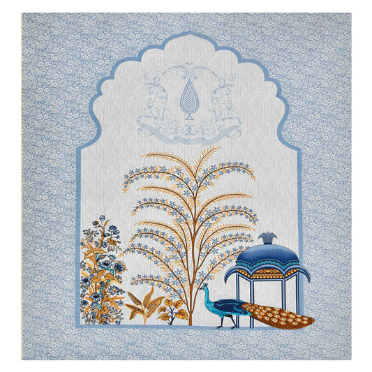 Rajasthani Jaipuri Traditional King Size Bedsheet With 2 Pillow Covers