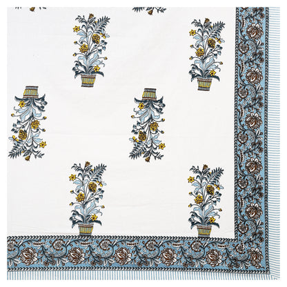Rajasthani Jaipuri Traditional King Size Bedsheet With 2 Pillow Covers